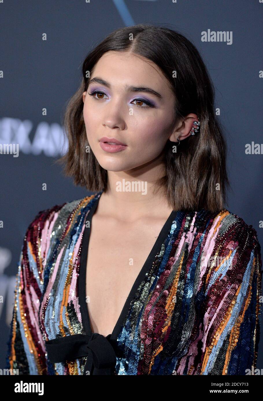 Rowan Blanchard attends the premiere of Disney's 'A Wrinkle In Time' at