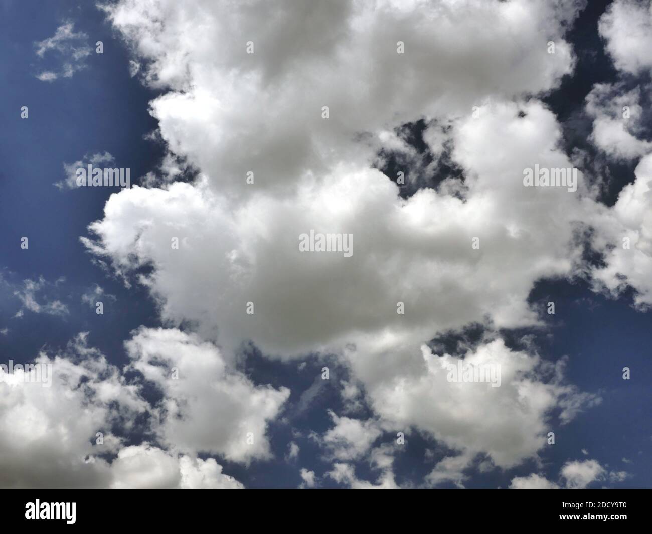 Beautiful blue sky and clouds natural background Stock Photo - Alamy