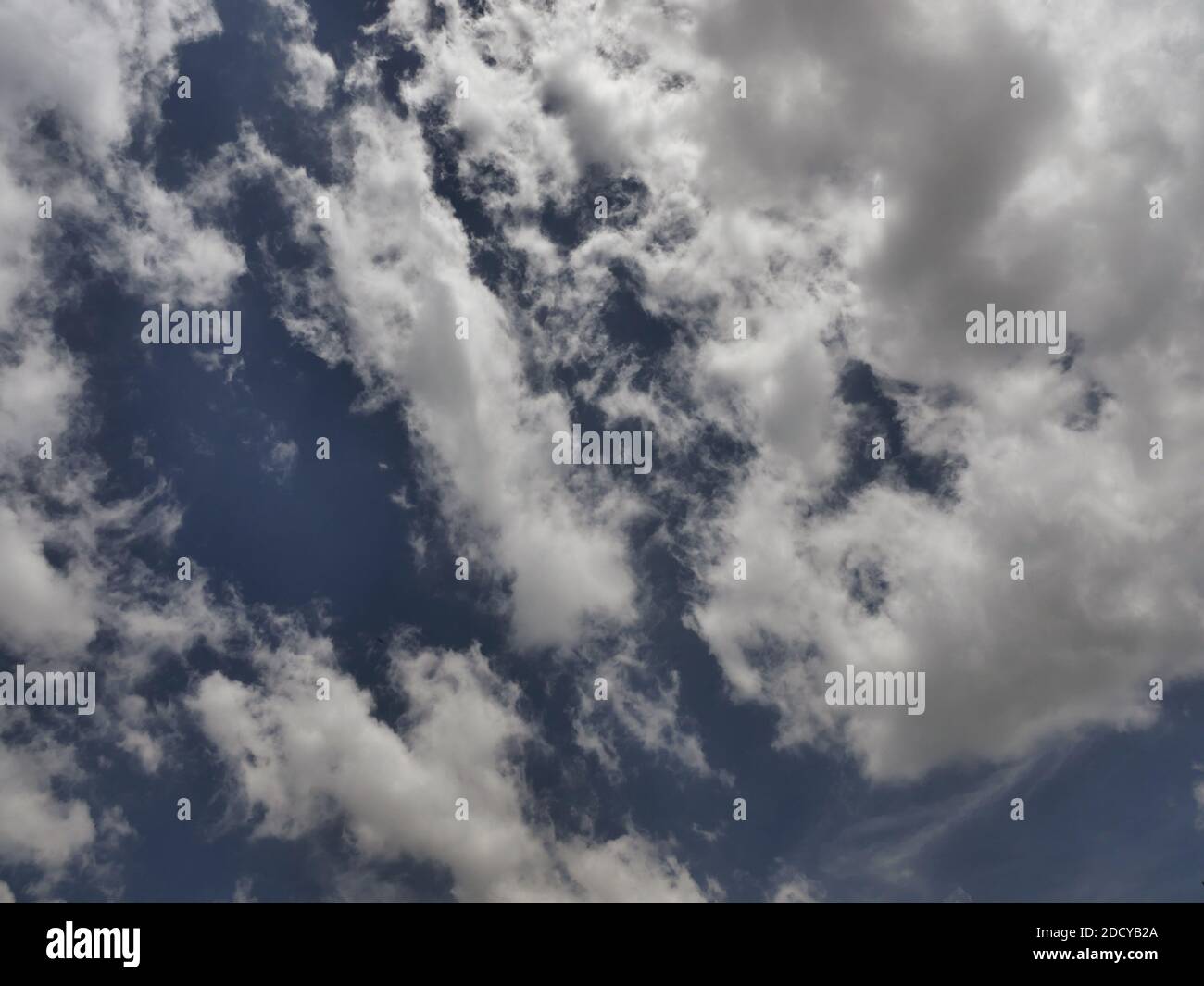 Beautiful blue sky and clouds natural background Stock Photo - Alamy