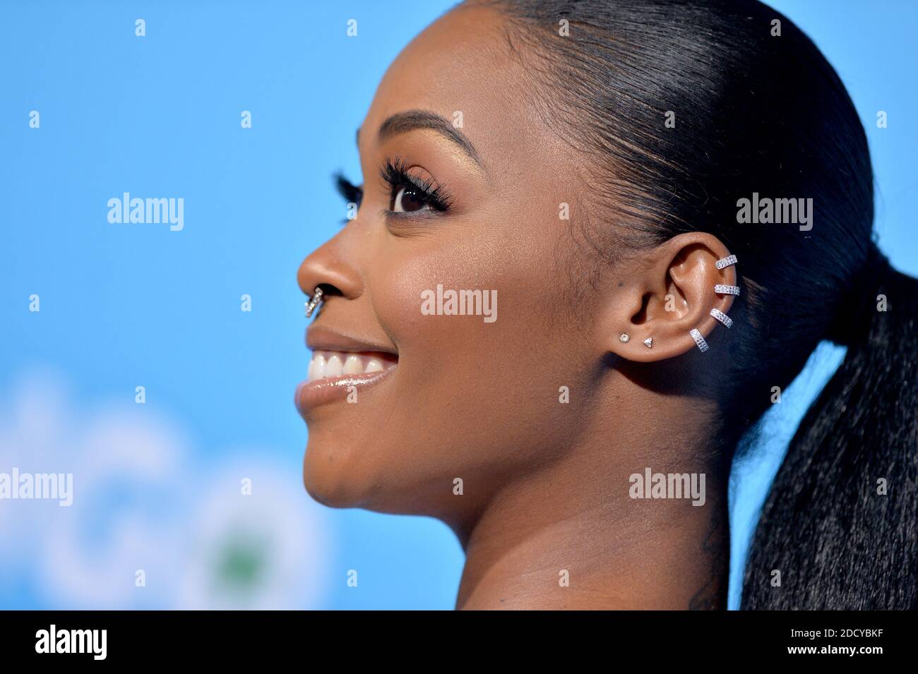 Nafessa Williams attends the world premiere of 'Gringo' from Amazon