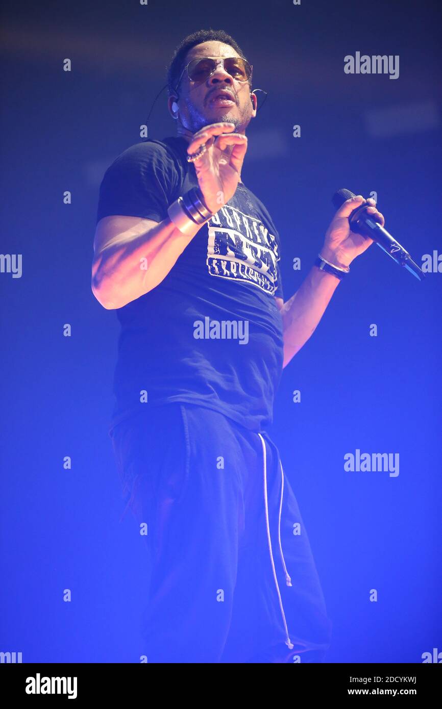 Ntm Rappers Rappers Joey Starr and Kool Shen of NTM perform at AccorHotels Arena in ...