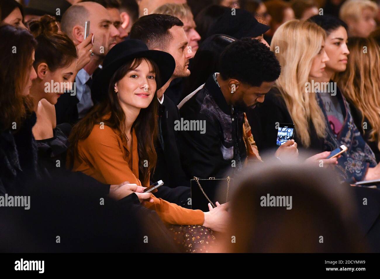 Anais Demoustier attends the Christian Dior Haute Couture Spring Summer