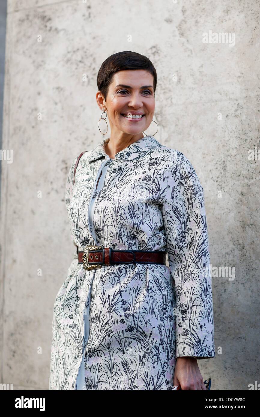 Street style, Cristina Cordula arriving at Giambattista Valli Fall-Winter  2018-2019 Haute Couture show held at Pavillon Gabriel, in Paris, France, on  July 2nd, 2018. Photo by Marie-Paola Bertrand-Hillion/ABACAPRESS.COM Stock  Photo - Alamy