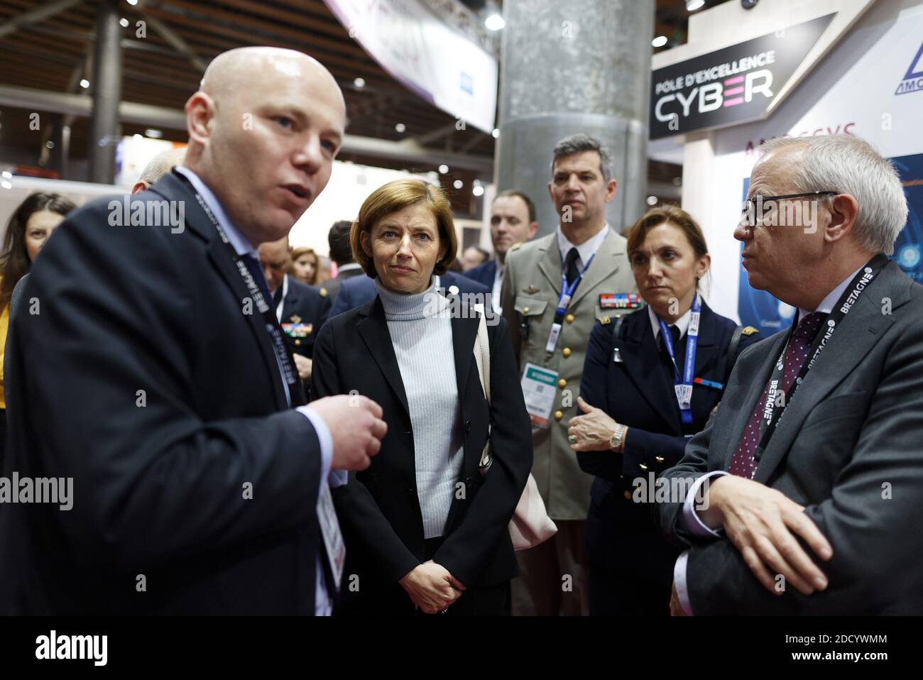 Exclusive - French Army Minister Florence Parly visits the 10th ...