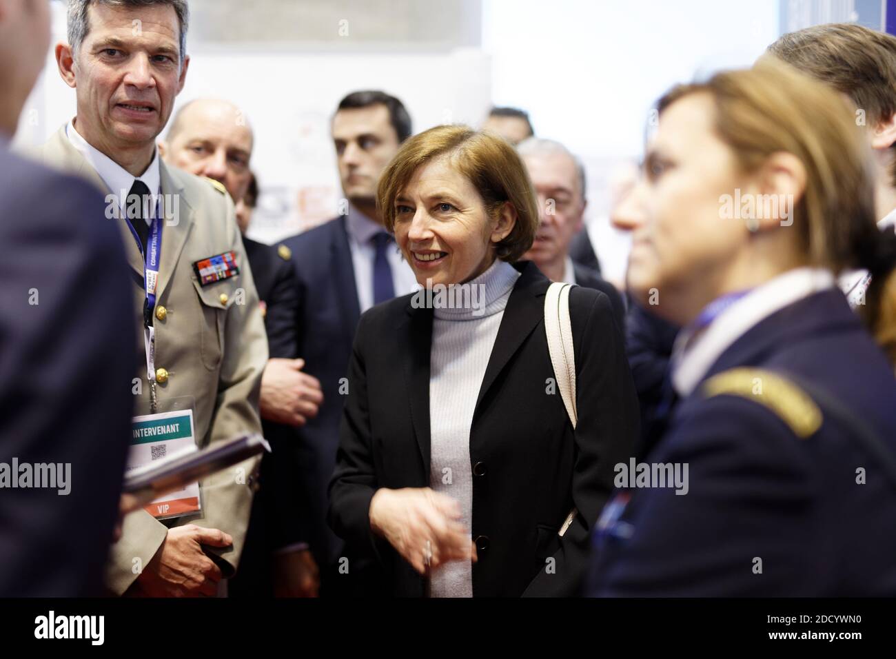 Exclusive - French Army Minister Florence Parly visits the 10th ...