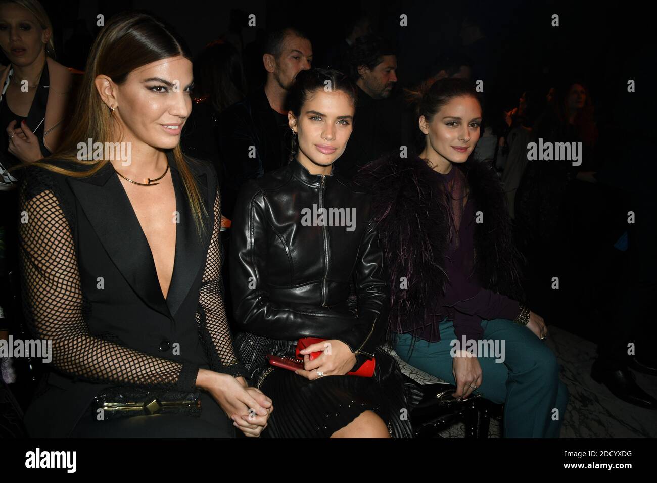 Bianca Brandolini d Adda, Sara Sampaio and Olivia Palermo attend the