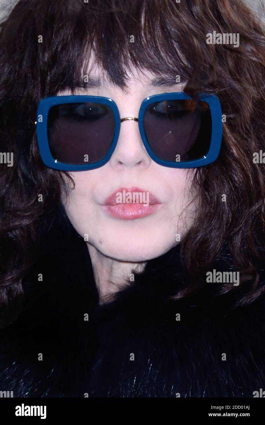 Isabelle Adjani attending the Elie Saab show as part of Paris Haute