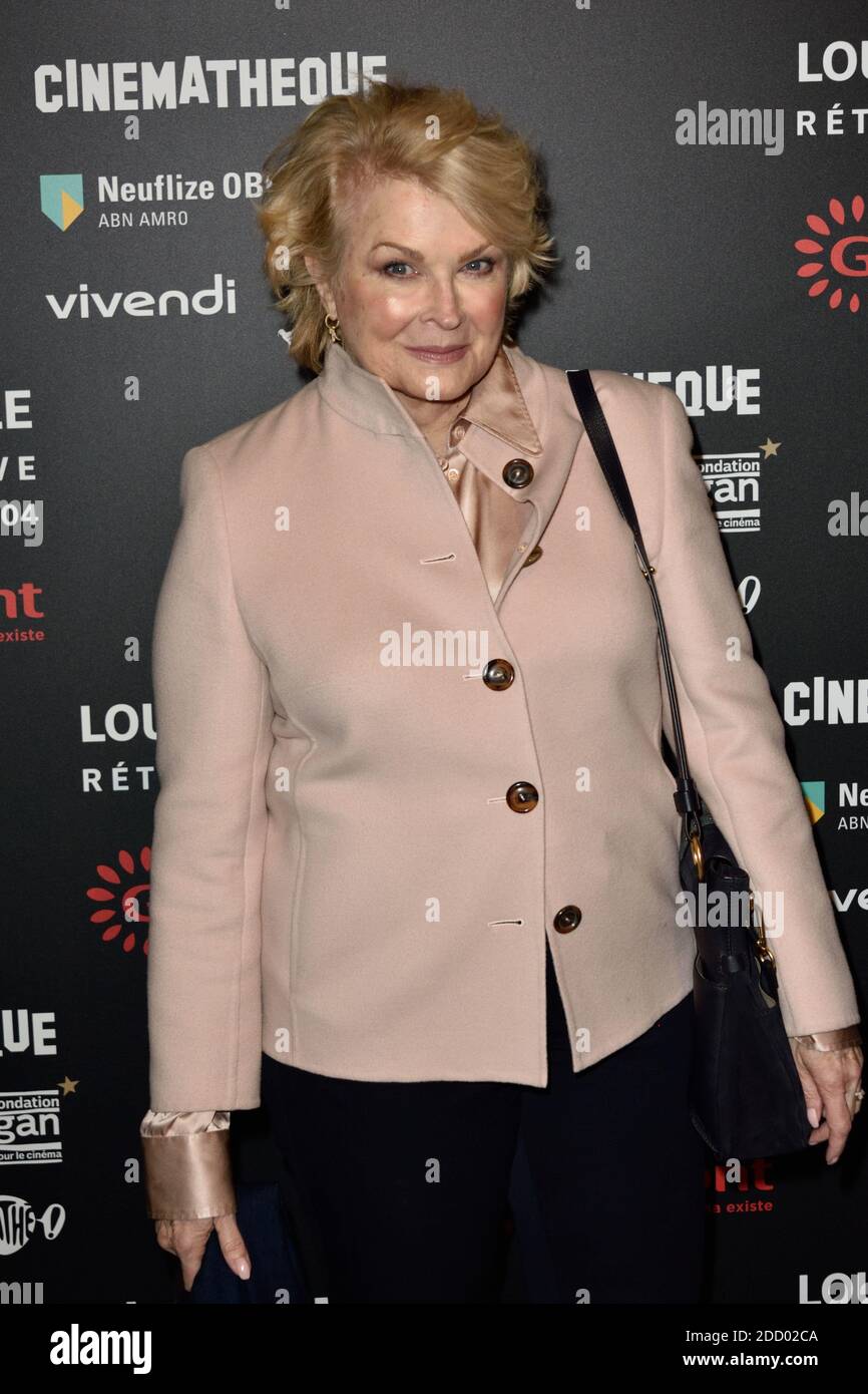 Candice Bergen lors de l'ouverture de la retrospective Louis Malle à La Cinematheque francaise a Paris, France, le 14 mars 2018. Photo Alban Wyters/ABACAPRESS.COM Stock Photo