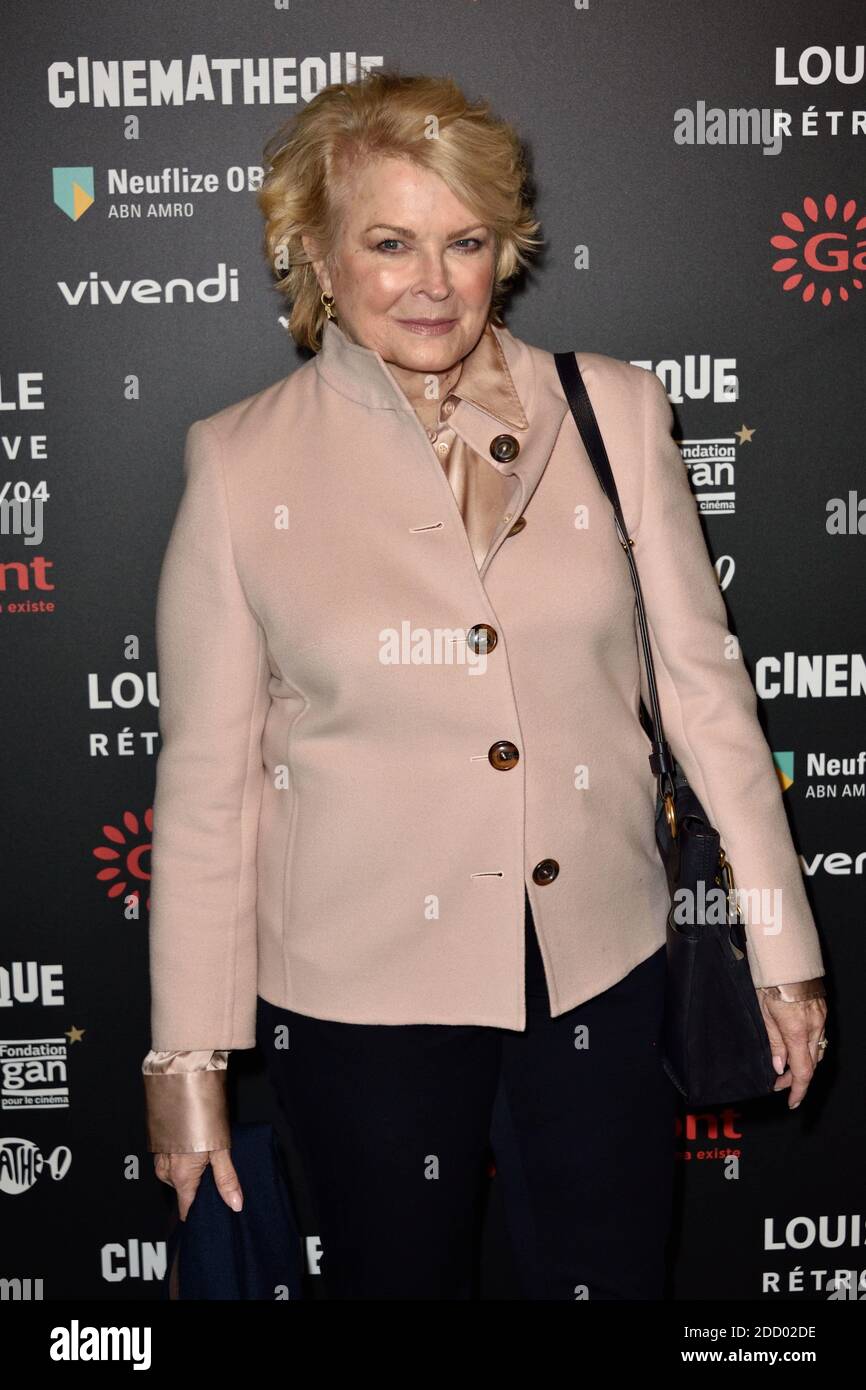 Candice Bergen lors de l'ouverture de la retrospective Louis Malle à La Cinematheque francaise a Paris, France, le 14 mars 2018. Photo Alban Wyters/ABACAPRESS.COM Stock Photo