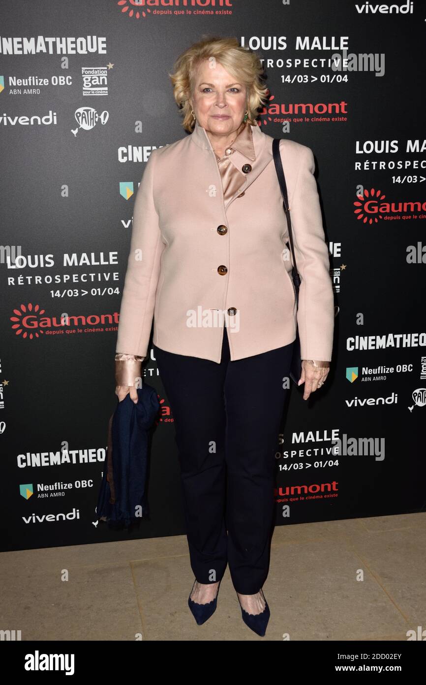 Candice Bergen lors de l'ouverture de la retrospective Louis Malle à La Cinematheque francaise a Paris, France, le 14 mars 2018. Photo Alban Wyters/ABACAPRESS.COM Stock Photo