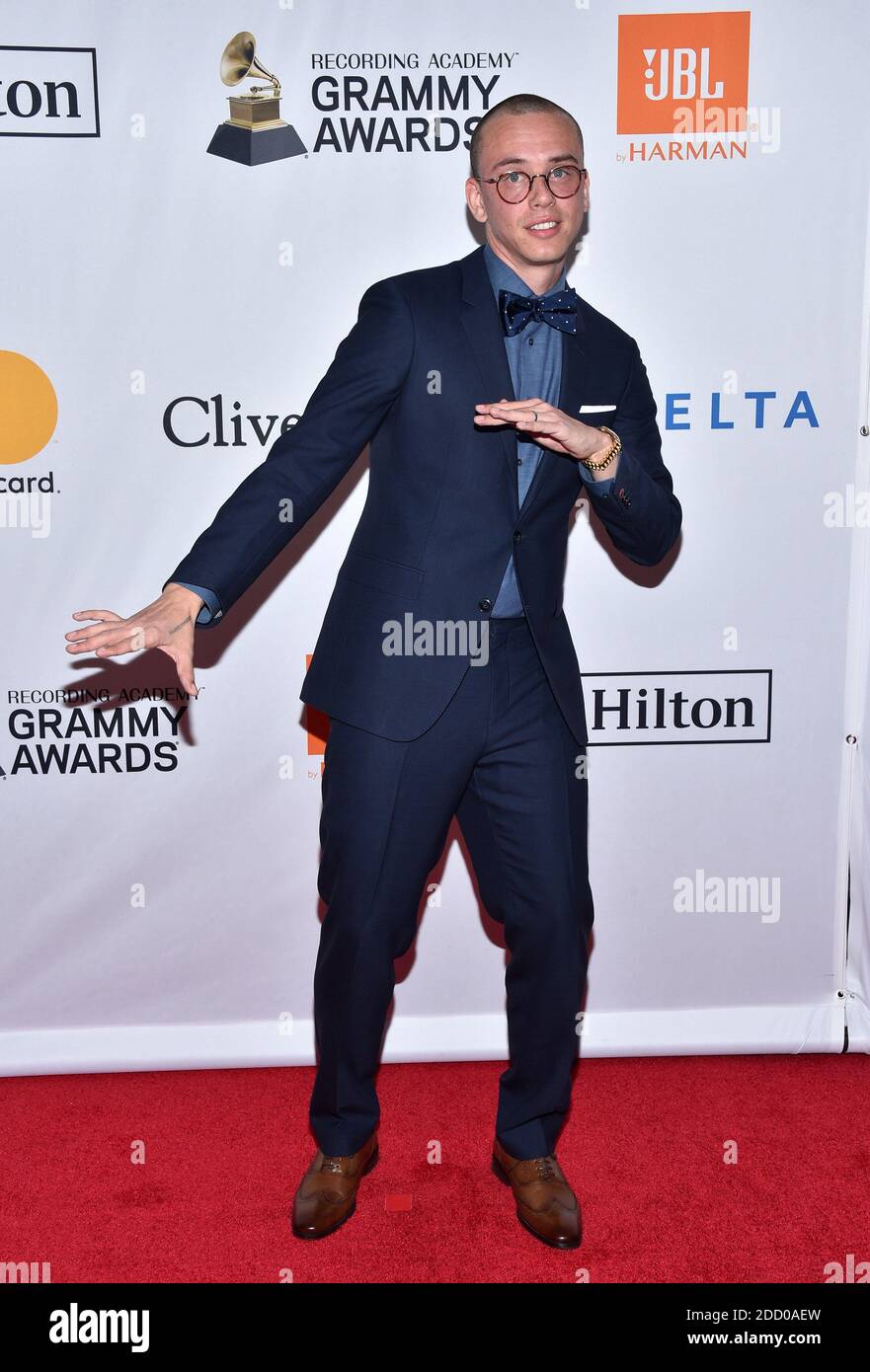 Logic attends the Clive Davis and Recording Academy Pre-GRAMMY Gala and ...
