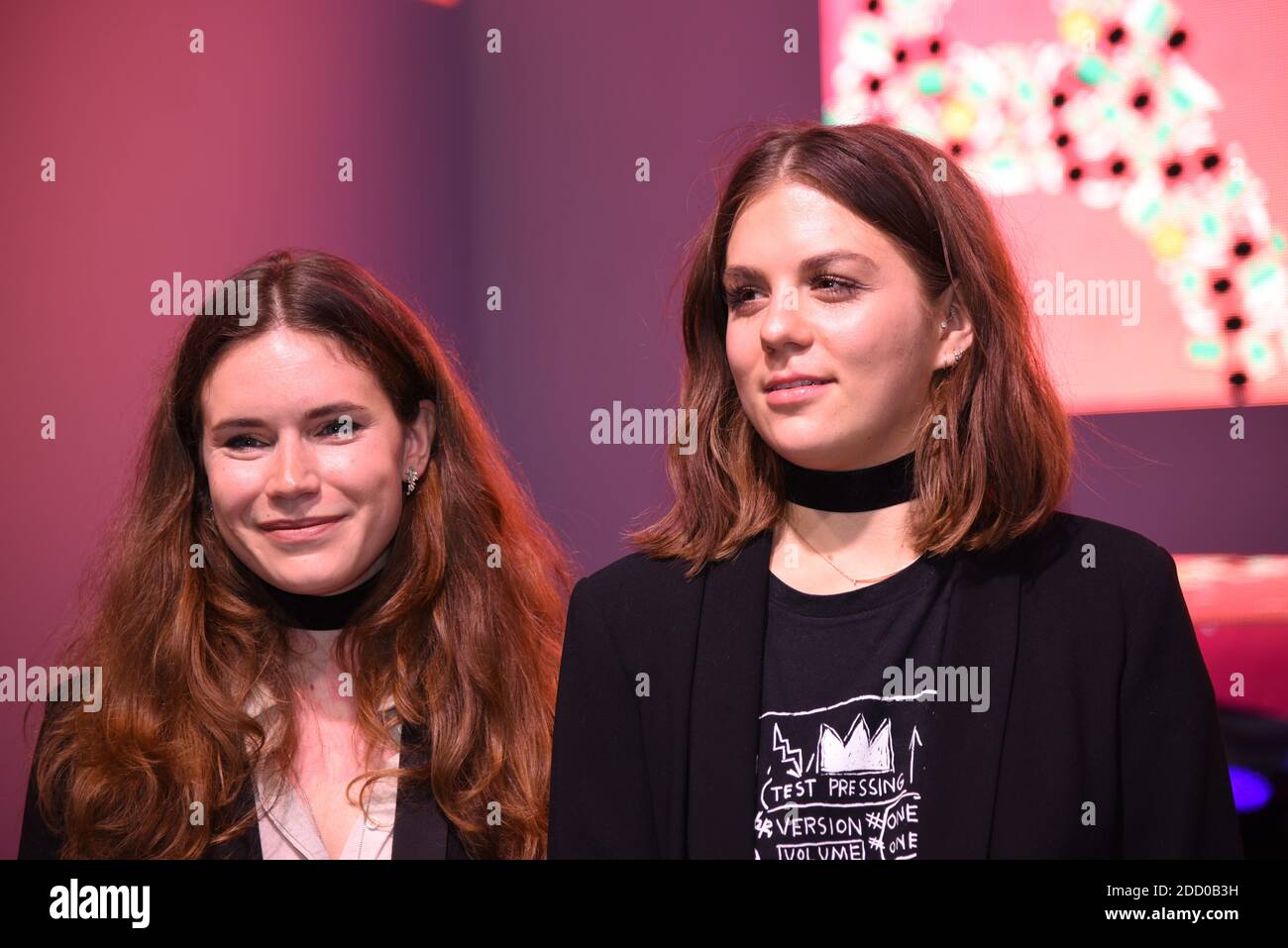 Morgane Polanski and Serena Jennings attending My French Film Festival in Paris, France on January 27, 2018. Photo by Alain Apaydin/ABACAPRESS.COM Stock Photo
