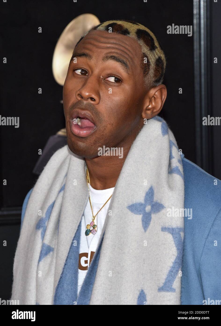 Tyler, the Creator attends the 60th Annual GRAMMY Awards at Madison Square  Garden on January 28, 2018 in New York City, NY, USA. Photo by Lionel  Hahn/ABACAPRESS.COM Stock Photo - Alamy