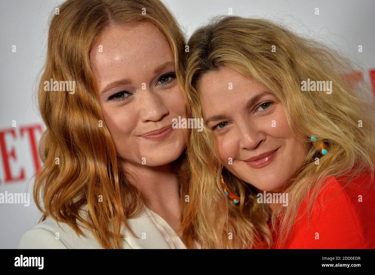 Drew Barrymore and Liv Hewson attend Netflix's 'Santa Clarita Diet ...