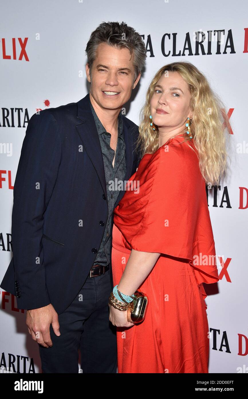 Drew Barrymore and Timothy Olyphant attend Netflix's 'Santa Clarita ...
