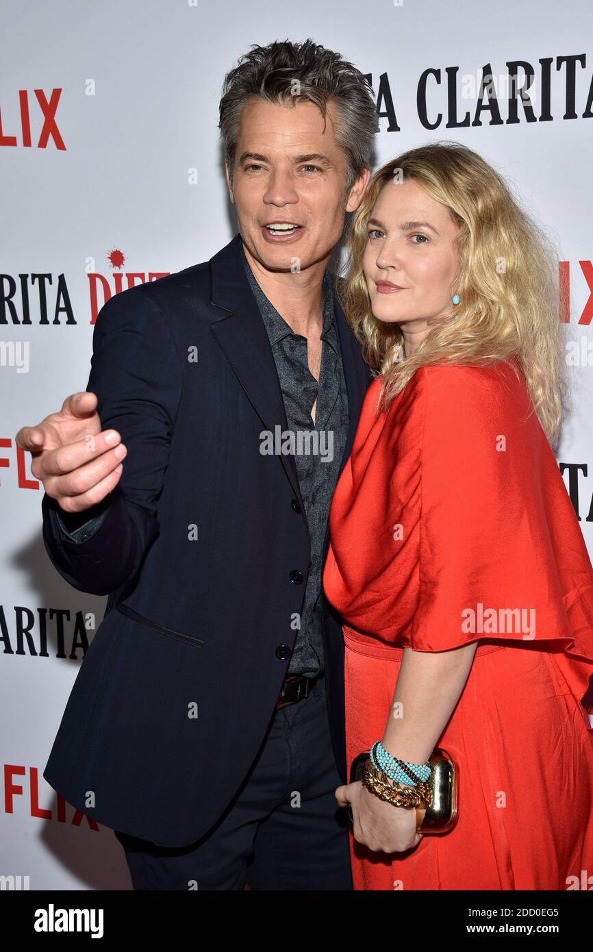 Drew Barrymore and Timothy Olyphant attend Netflix's 'Santa Clarita ...