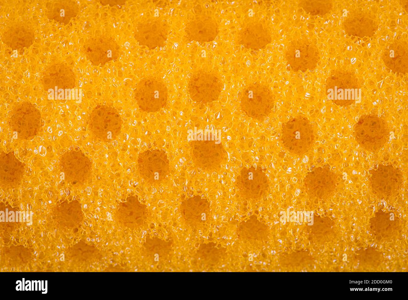 Foam texture with holes for background Stock Photo