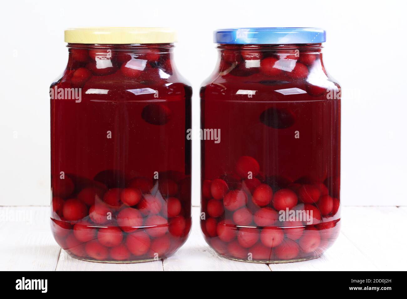 Jar of maraschino cocktail cherries Stock Photo Alamy