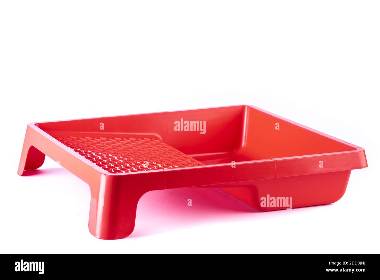 Paint tray tool isolated on white background Stock Photo Alamy