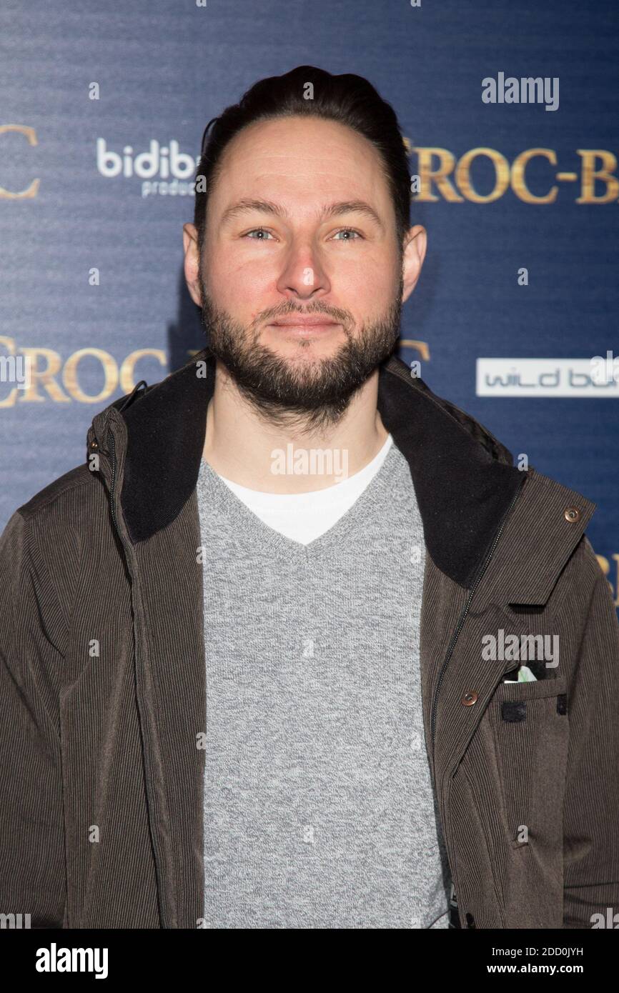 Alexandre Espigares lors de l'avant-premiere du film 'Croc-Blanc' au  Gaumont Opera Capucine le 25 Mars 2018 a Paris, France. Photo by Nasser  Berzane/ABACAPRESS.COM Stock Photo - Alamy