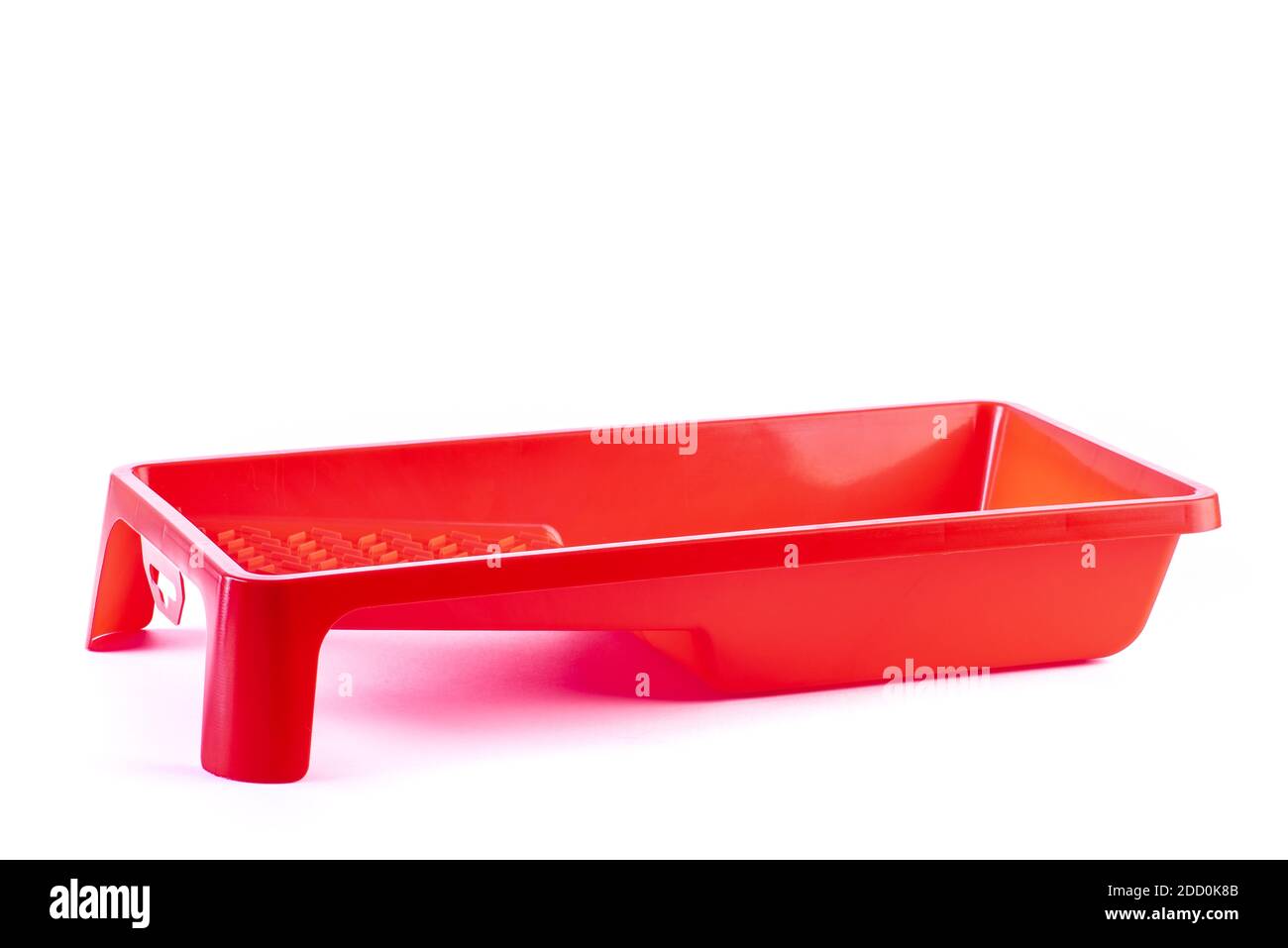 Paint tray tool isolated on white background Stock Photo Alamy
