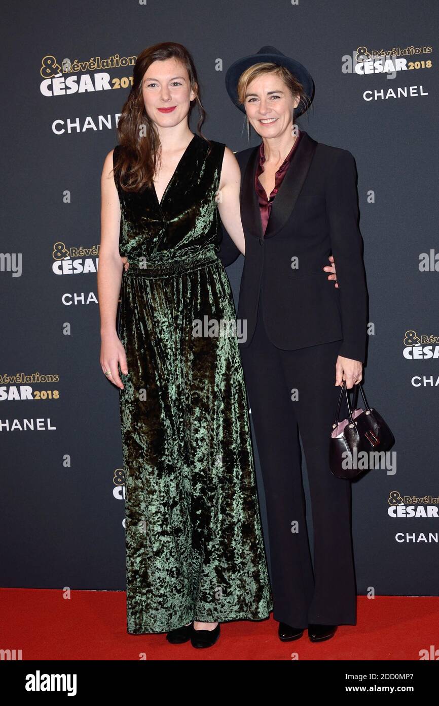 Louise Chevillotte and Anne Consigny attending the Cesar Revelations