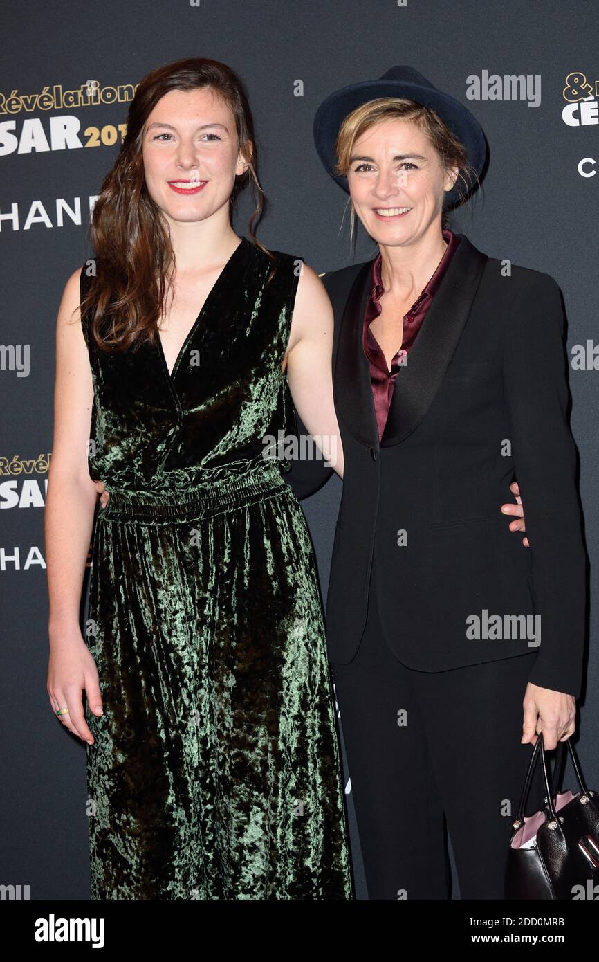 Louise Chevillotte and Anne Consigny attending the Cesar Revelations