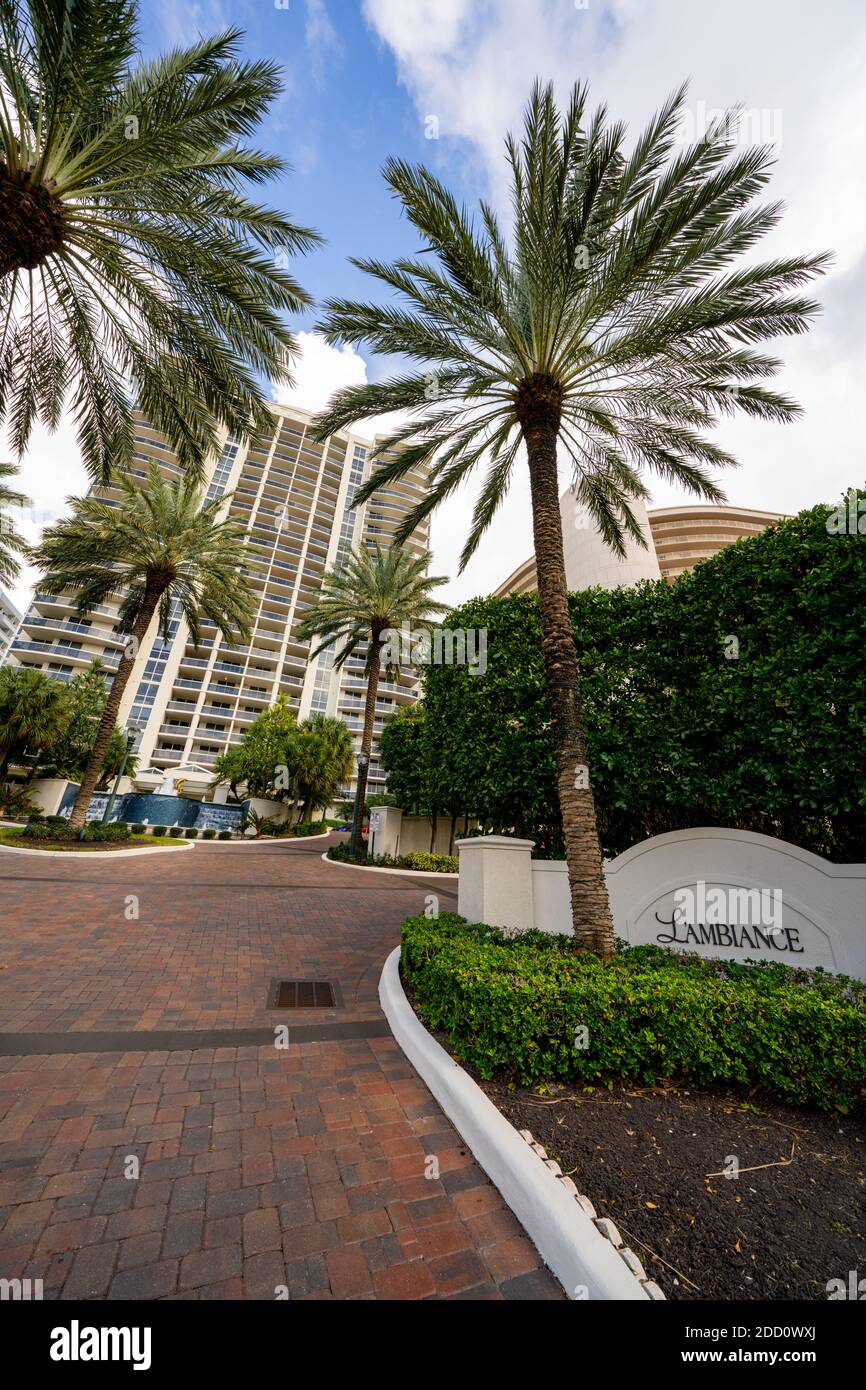 FORT LAUDERDALE, FL, USA - NOVEMBER 22, 2020: Photo of LAmbiance Galt