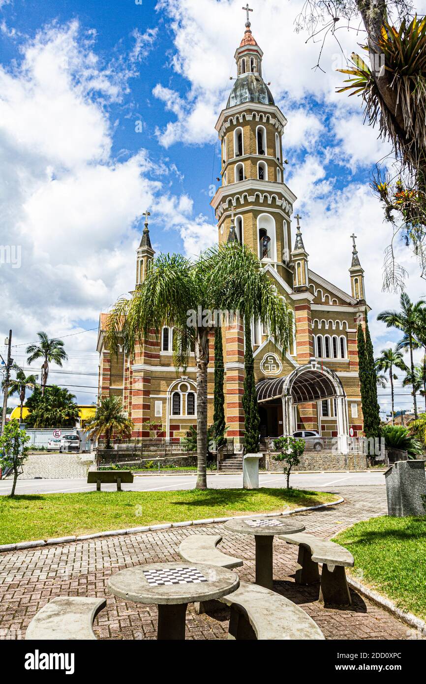 Sao Joao Batista Church. Sao Joao Batista, Santa Catarina, Brazil Stock Photo Alamy