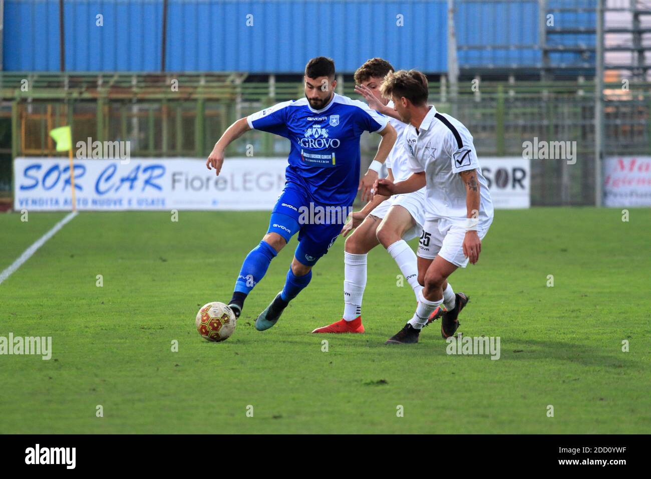 First day of the championship, first round during the Italian Football  League Pro, Serie C, Paganese vs ACR Messina at Marcello Torre Stadium.  Final score 4-4. (Photo by Pasquale Senatore/Pacific Press/Sipa USA