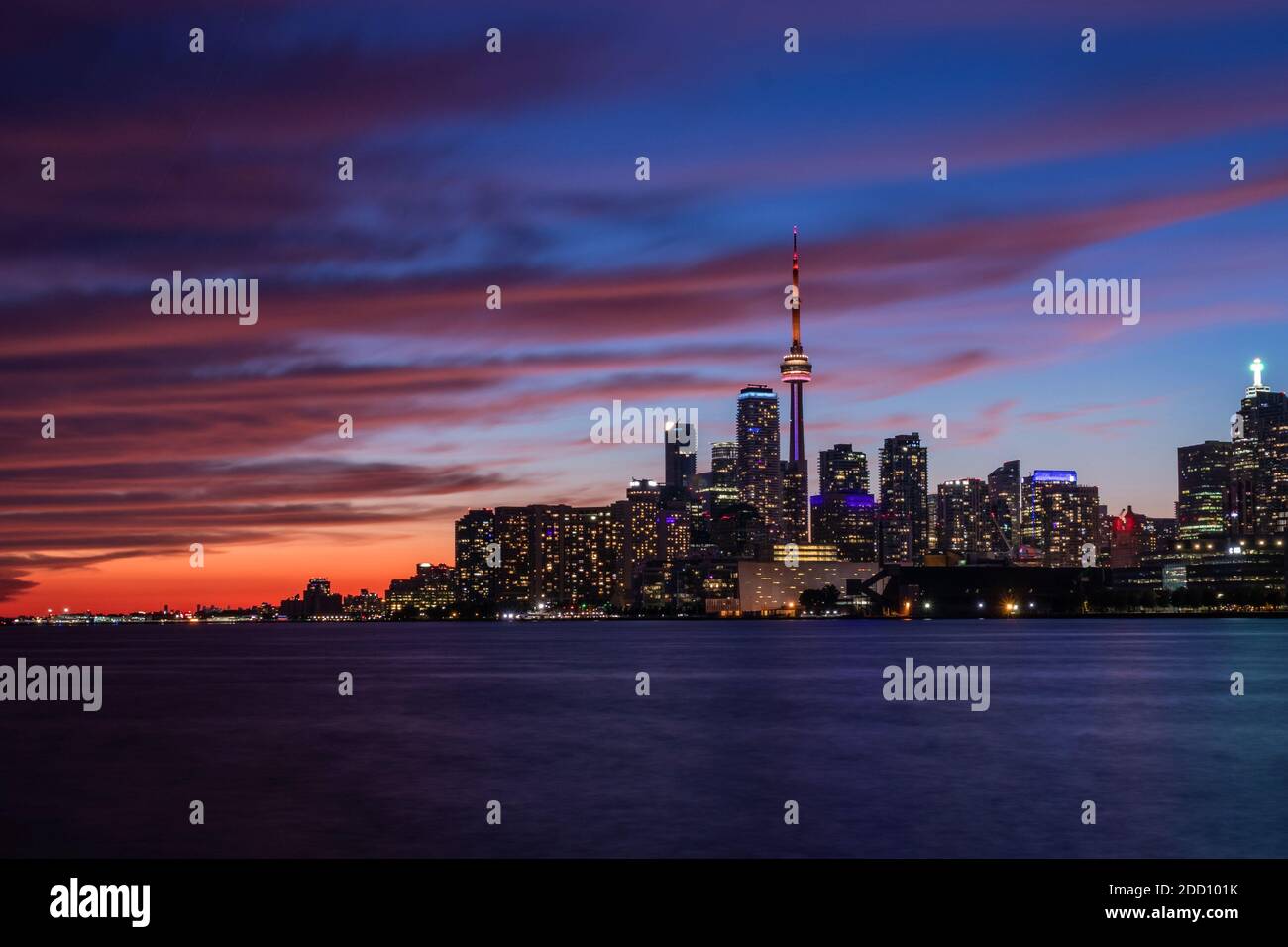 Toronto is Canada's largest city and North America's fourth largest Stock Photo