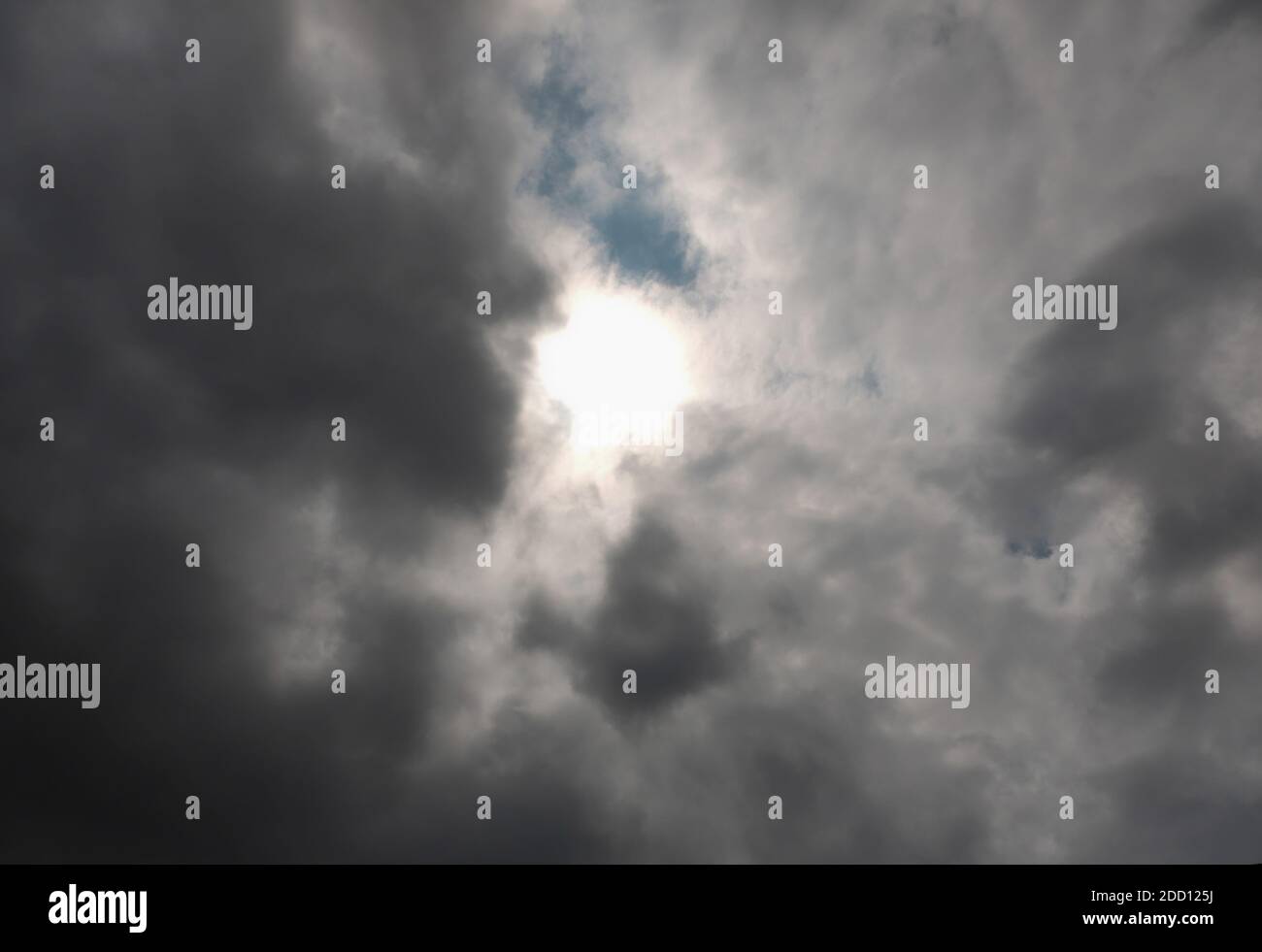 Colorful dramatic sky with dark clouds landscape Stock Photo - Alamy