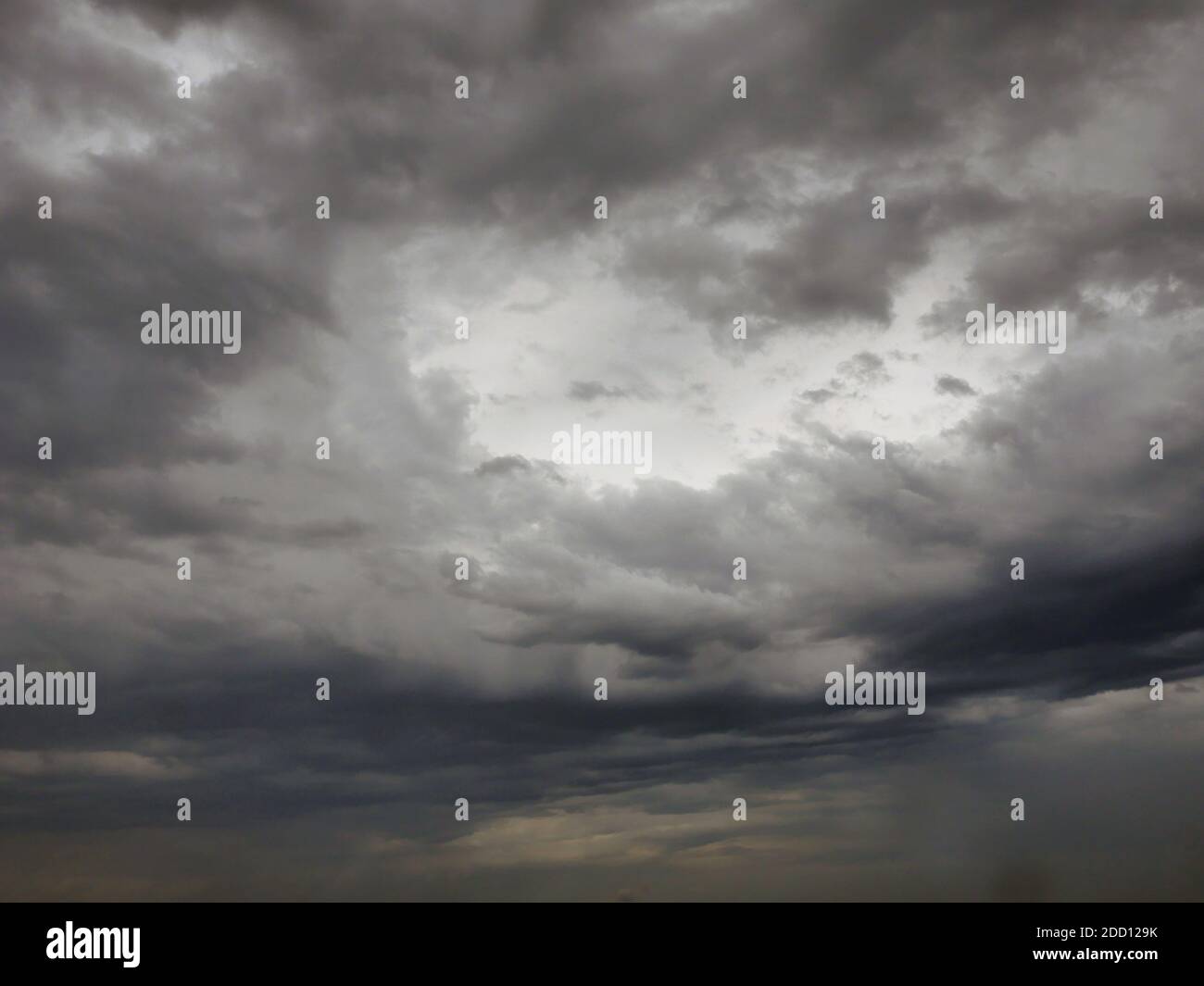 Colorful dramatic sky with dark clouds landscape Stock Photo - Alamy