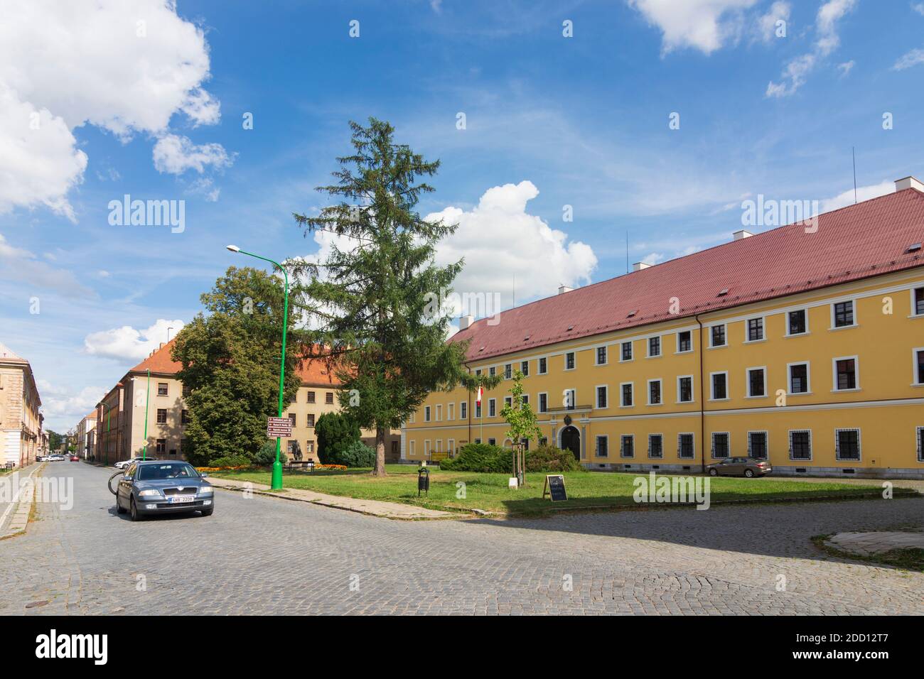 Jaromer (Jermer) : Josefov Fortress (Pevnost Josefov, Josefstadt or Josephstadt), houses in , Kralovehradecky, Hradec Kralove Region, Königgrätzer Reg Stock Photo