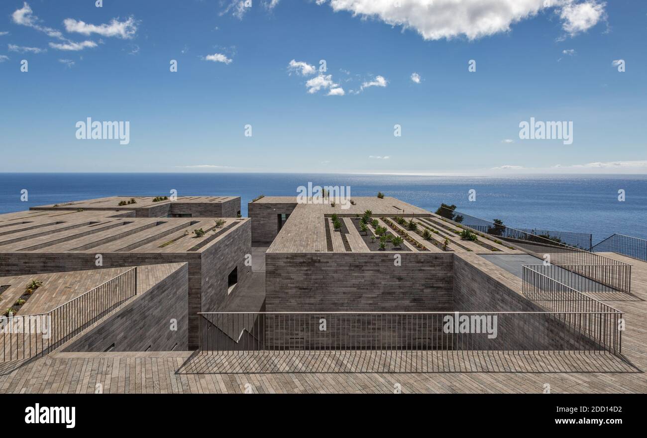 Casa das Mudas – Contemporary Arts Center in Madeira Stock Photo