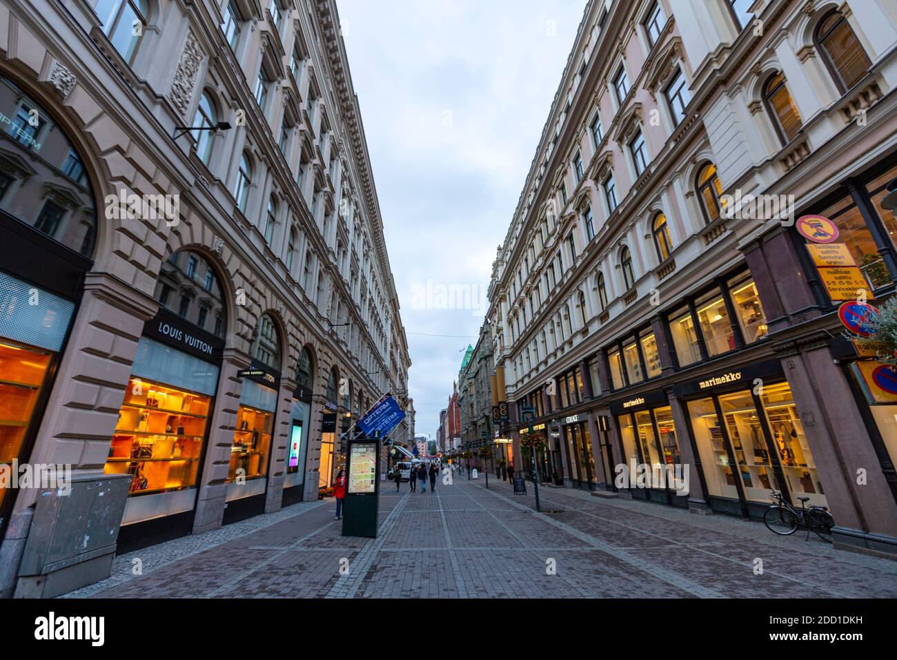 Facade Of Louis Vuitton Store In Helsinki Stock Photo - Download