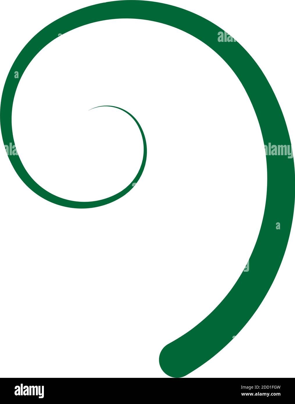 Abstract spiral, twist. Radial swirl, twirl curvy lines element ...