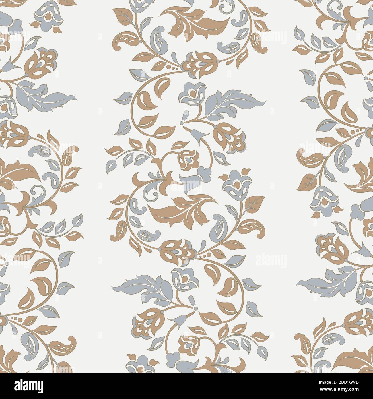 Beautiful vintage pattern. Floral vector background Stock Vector