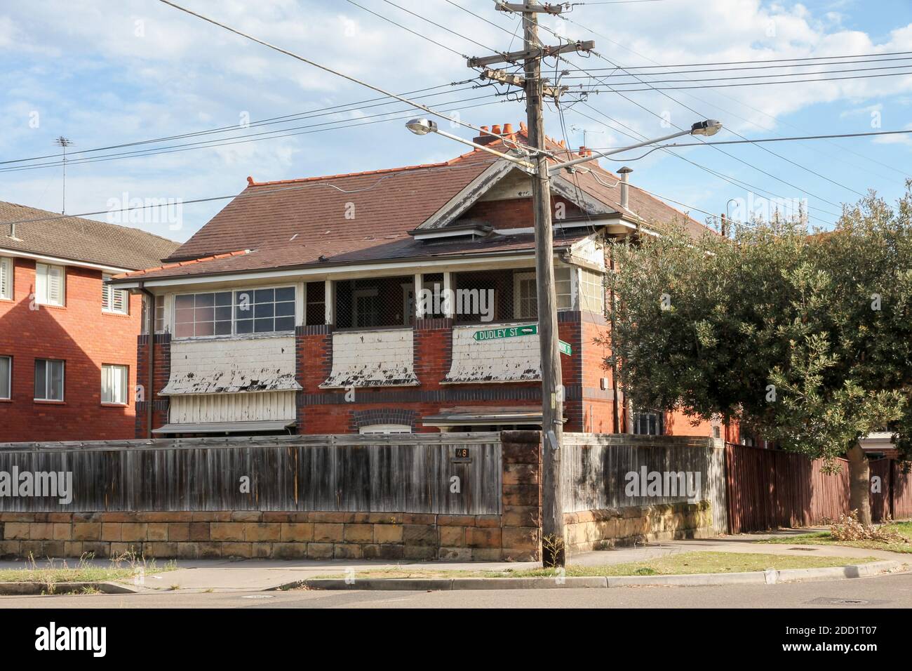 Late Federationstyle home in Sydney, Australia Stock Photo Alamy