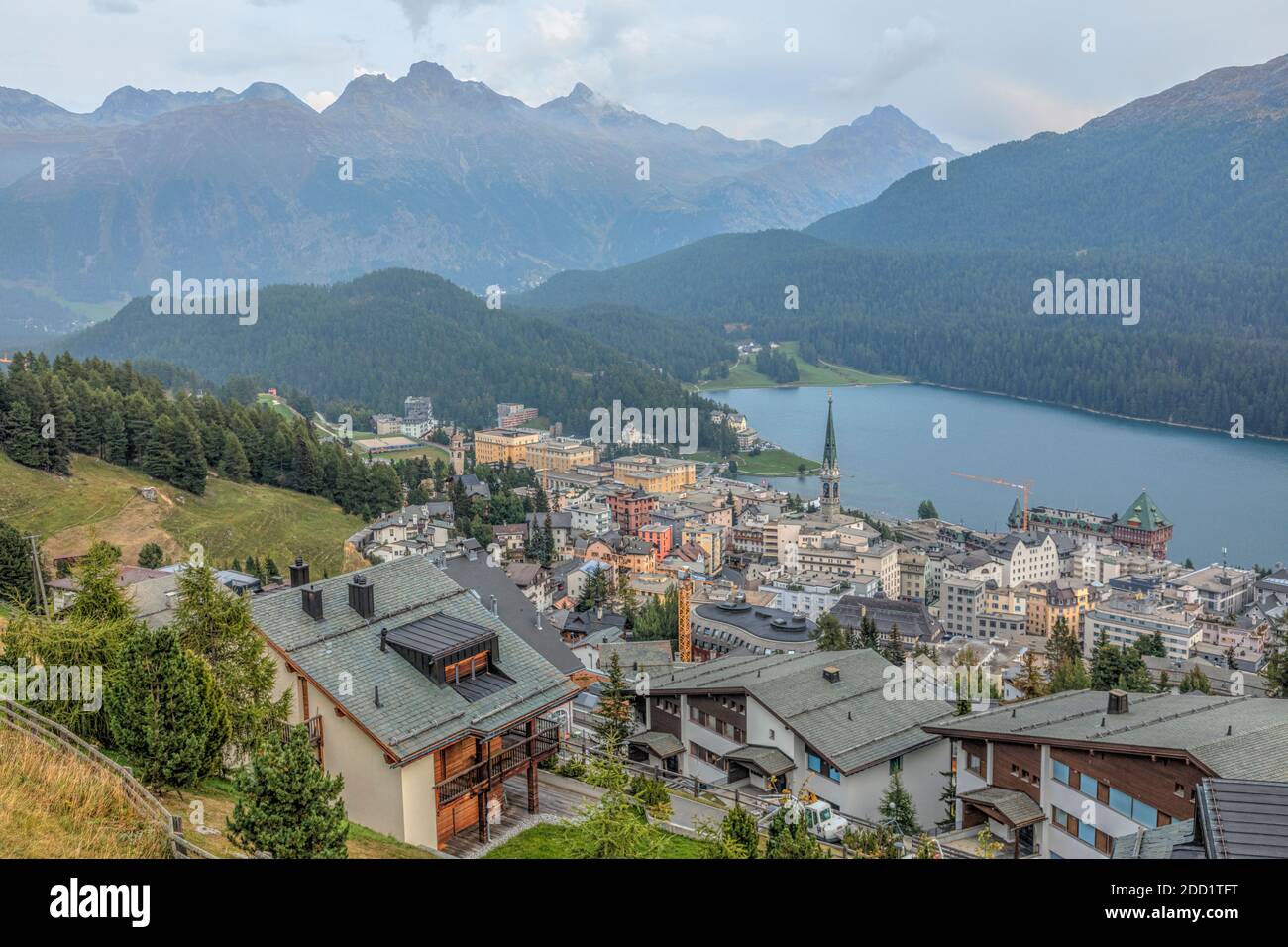 St Moritz, Grisons, Switzerland, Europe Stock Photo