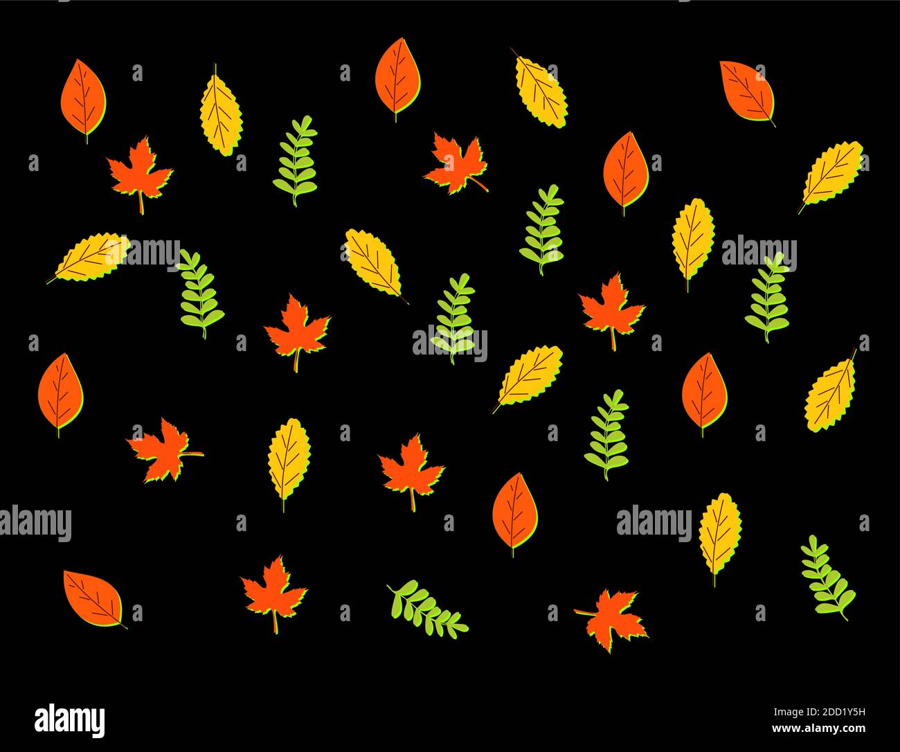 Spot leaf Stock Vector Images - Alamy