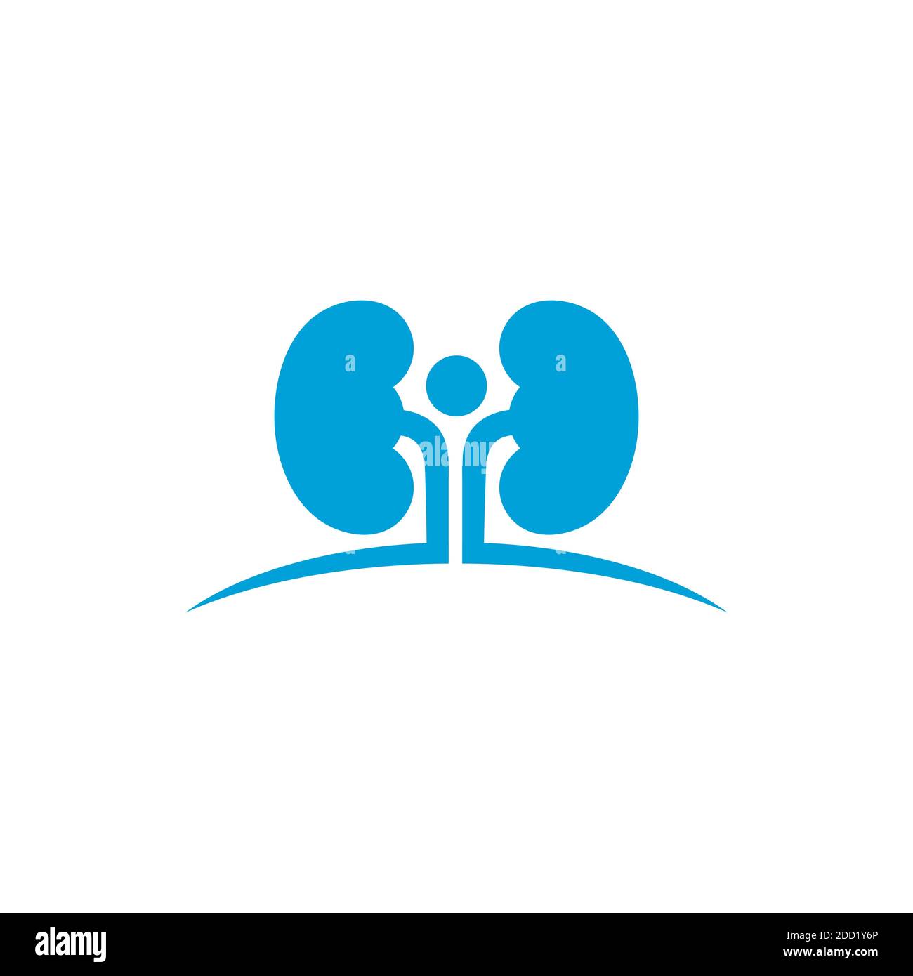 kidney vector illusrtation design logo template Stock Vector Image ...
