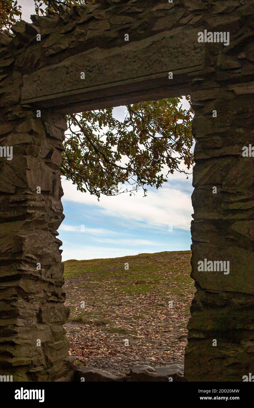 Fall in Bradgate Park in Leicestershire. Just afternoon walk during the COVID-19 lockdown. Stock Photo