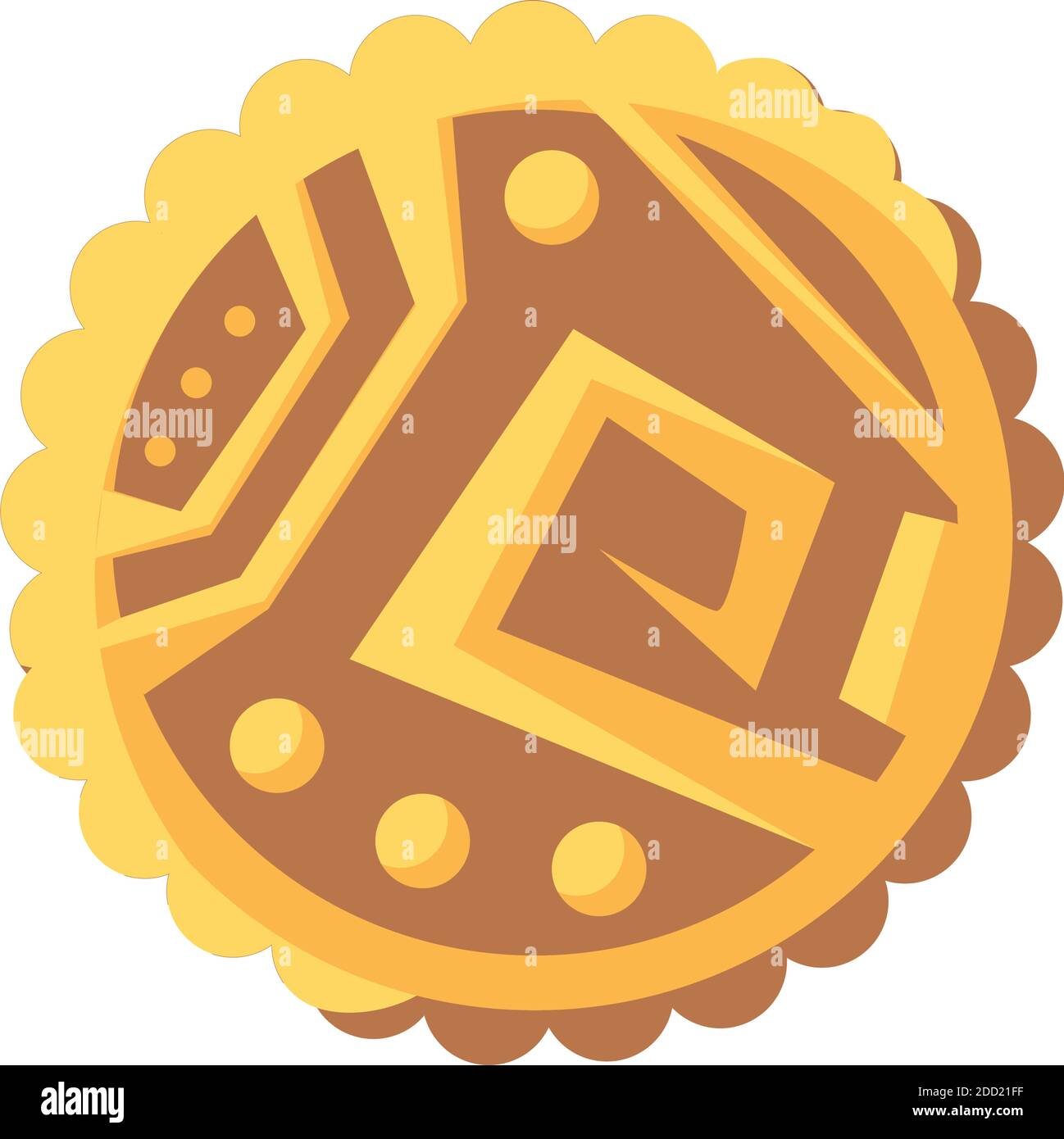 Set Of Gold Coins With Mayan Or Aztec Tribal Animals And Idols. Ui Game  Assets, Mexican Mesoamerican Ethnic Money. Ancient Civilization Vector  Signs Dragon Or Lion Head, Lizard, Turtle And Snake, Sun