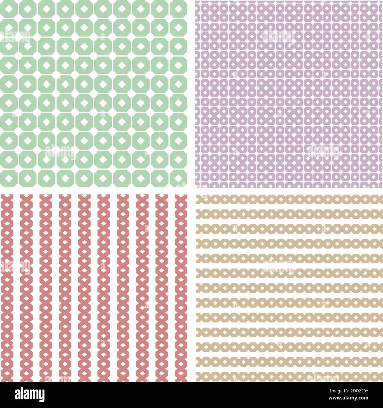 Vector seamless geometric pattern. Can be used for design postcards, posters, packaging. Stock Vector