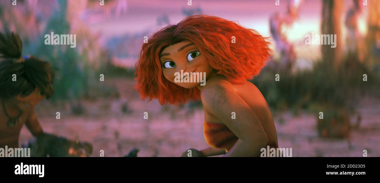THE CROODS A NEW AGE, (aka THE CROODS 2), Eep Crood (voice Emma Stone