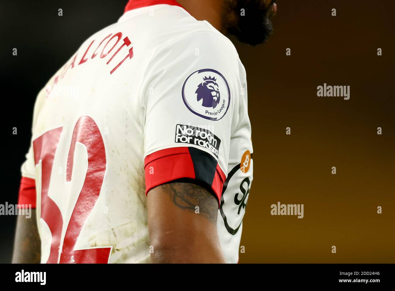 Close up of Southampton football kit Stock Photo - Alamy