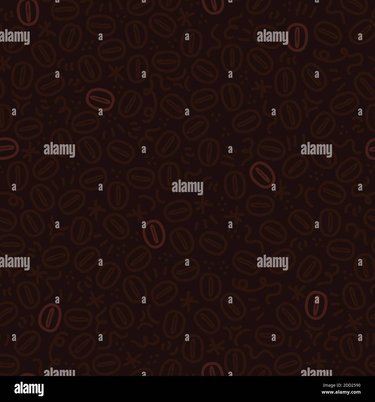 Coffee beans dark background - vector background Stock Vector Image ...