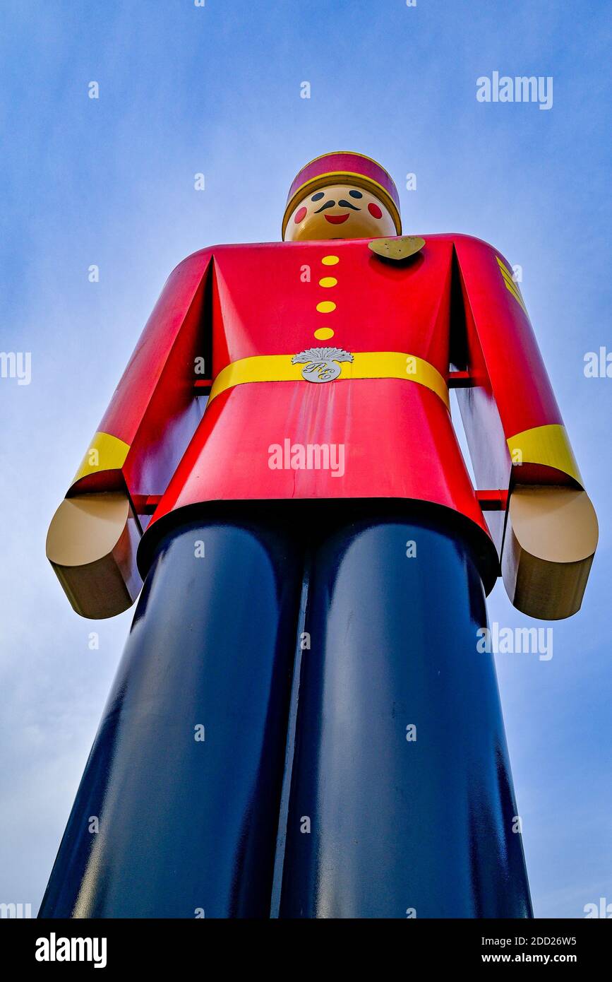 The worlds tallest tin soldier hires stock photography and images Alamy