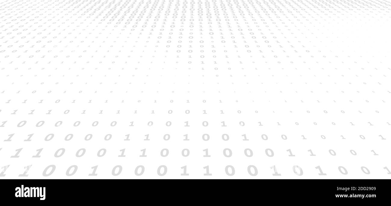 binary background white